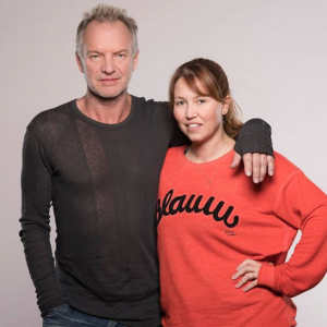 Sting and Lyndsey Prince photo by zoonationuk